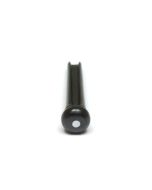 Graph Tech TUSQ PP-2142-00 - Traditional Style Bridge Pins - Black - with Mother of Pearl Inlay