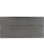 String Action Gauge - Measurement Tool Metisch