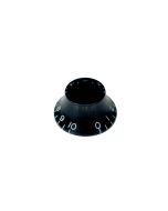 Bell knob, transparent black