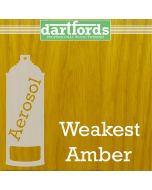 Dartfords Nitrocellulose Lacquer Weakest Amber - 400ml aerosol