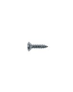 Screw, nickel, 3x12mm, 12pcs, oval countersunk, tapping, for pickguard