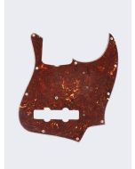 Fender Genuine Replacement Part pickguard '62 Jazz Bass 11 screw holes 4-ply with truss rod notch tortoise shell 