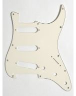 Pickguard Strat SSS Aged white USA