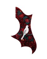 Pickguard acoustic, dove model, self adhesive