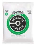 Martin Authentic Acoustic Silked string set 80/20 bronze