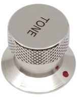 Knob - Metal, Set Screw, Chrome Plated, Vox Style, Type: Tone