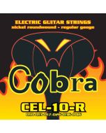 Cobra snarenset elektrische gitaar, nickel roundwound, regular: .010-.013-.017-.026-.036-.046