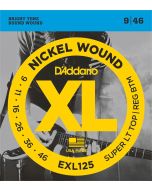 D'Addario EXL-125 Nickel Round Wound snarenset elektrisch