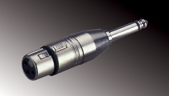 Adapter XLR male naar Jack Male | Tonefactory