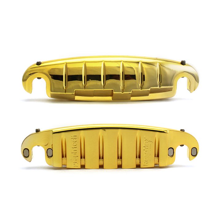 Graph Tech ResoMax PM-8595-G0 - Sonic 1 One-Piece Wraparound Bridge - Gold