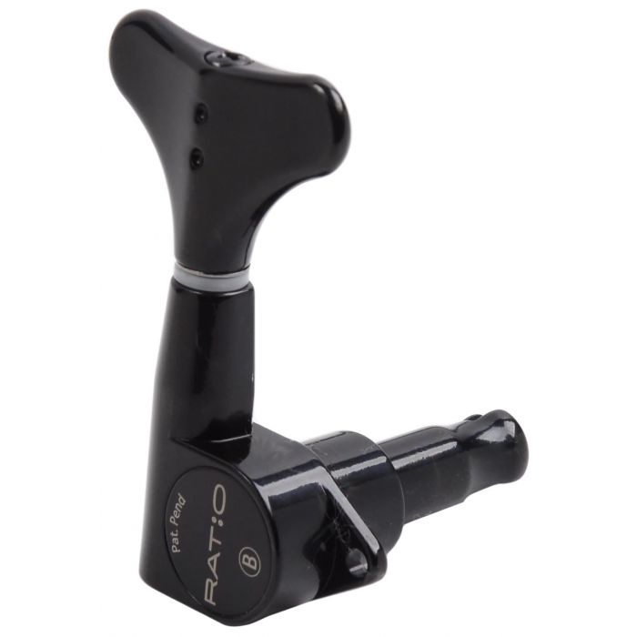 Graph Tech PRB-6330-B0 Ratio Bass Machine Heads with Y-Style Button - 6-String