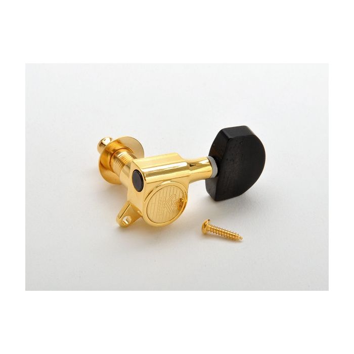 KLUSON “Ebony” Round-Backs Gold 3+3