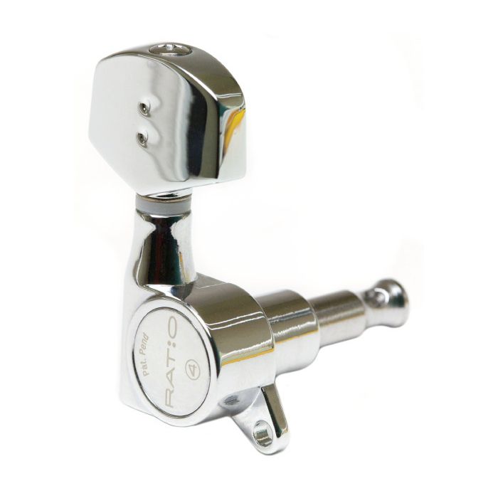 Graph Tech PRN-4311-C0 Ratio Electric Guitar Machine Heads with Contemporary Button