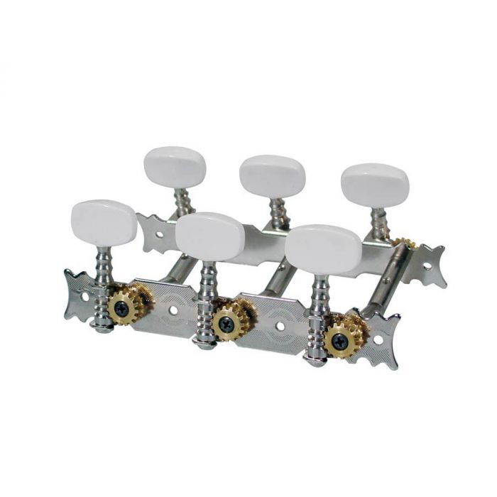 Stemmechanieken voor klassieke gitaar, metalen as, 70mm