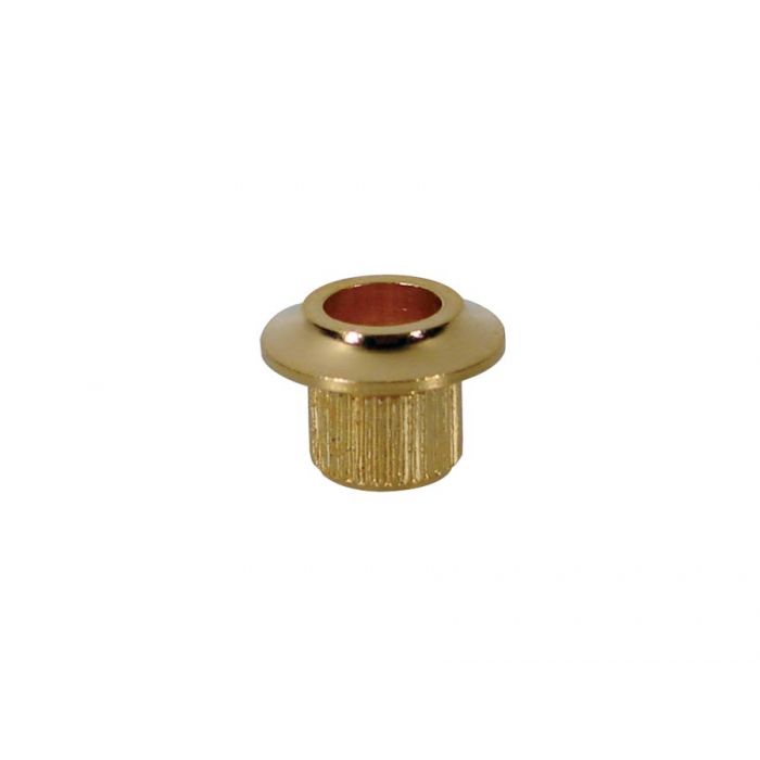 Mechaniekbussen, verguld, 6,3mm diameter, 6-pack