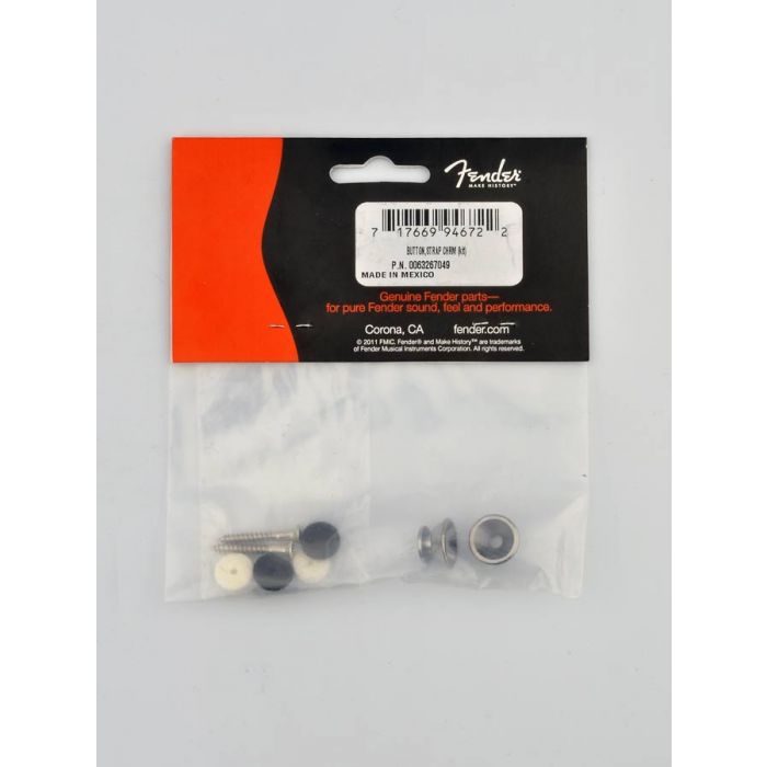 Fender Genuine Replacement Part strap buttons chrome 2 pcs 