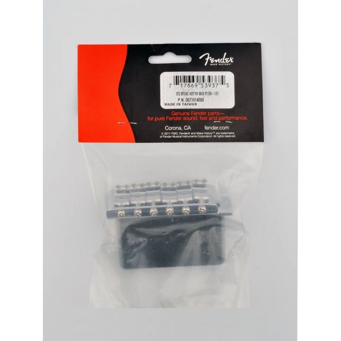 Fender Genuine Replacement Part tremolo assembly Standard Series Strat ('06-present) chrome 