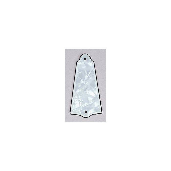 PG-0485-055 White Pearloid Truss Rod Cover