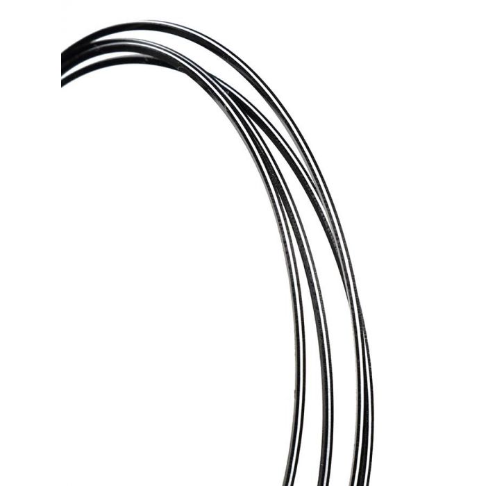 Incudo PVC guitar purfling black/white/black plain 3-ply - 1700x1.5x1.5mm (66.9x0.06x0.06")