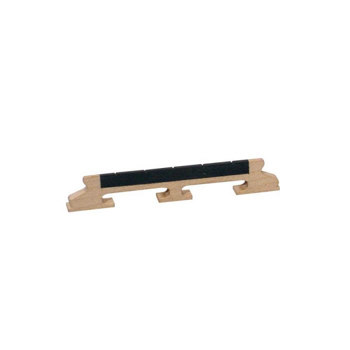Brug voor banjo, esdoorn, ebben kam, hoogte: 1, 2", voor 5 snarige banjo