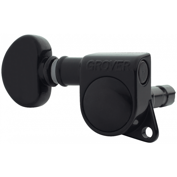 Grover Mini Locking Rotomatics - Black Chrome