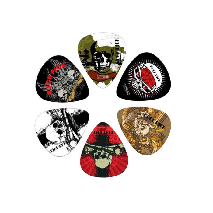 Boston Rock Picks 6-piece pick kit