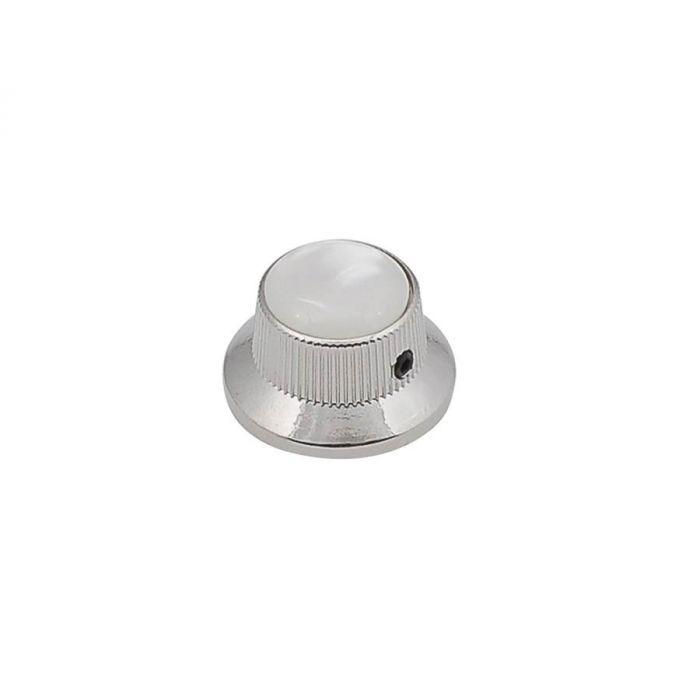 Bell knob with pearloid inlay