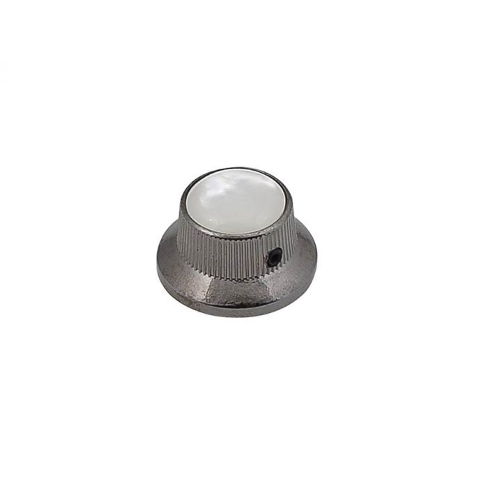 Bell knob with pearloid inlay