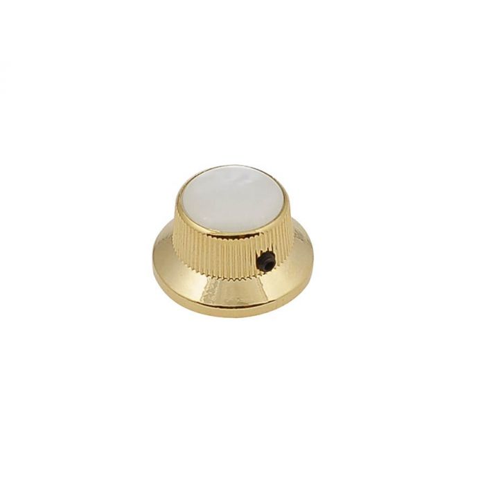 Bell knob with pearloid inlay