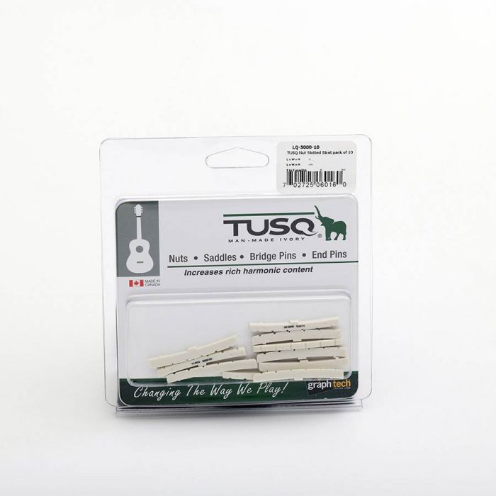 Graphtech TUSQ 10-pack electric guitar nuts (Fender)