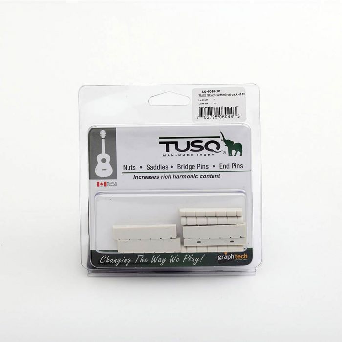 Graphtech TUSQ 10-pack acoustic/electric guitar nuts (Gibson)
