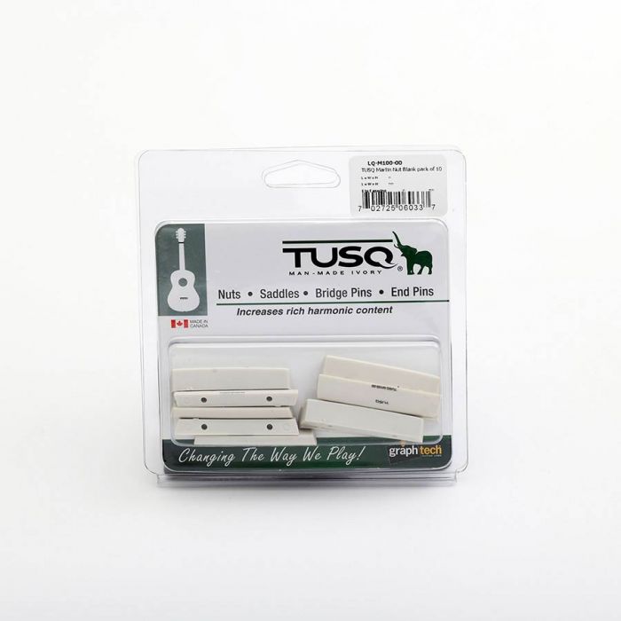 Graphtech TUSQ 10-pack Martin blank nuts