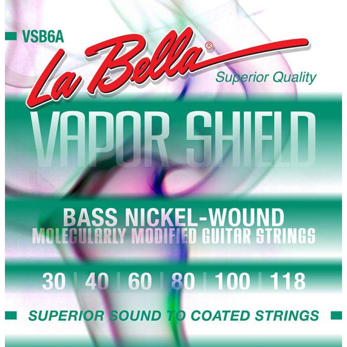 La Bella Vapor Shield Series string set electric 6-string bass