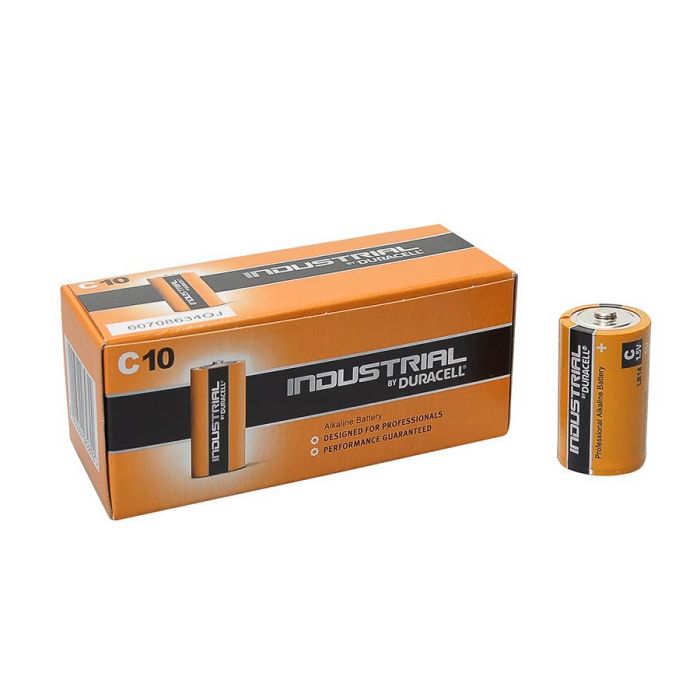 Duracell 10-pack batterijen C-cell alkaline 1,5v