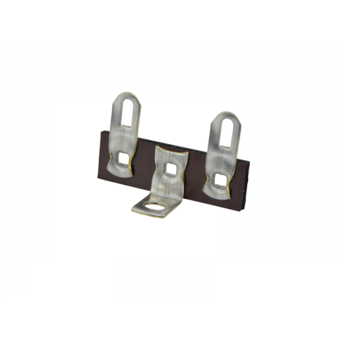 Terminal 2+1 Solder lugs