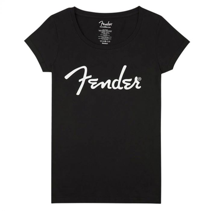 Fender Clothing T-Shirts spaghetti logo women's tee