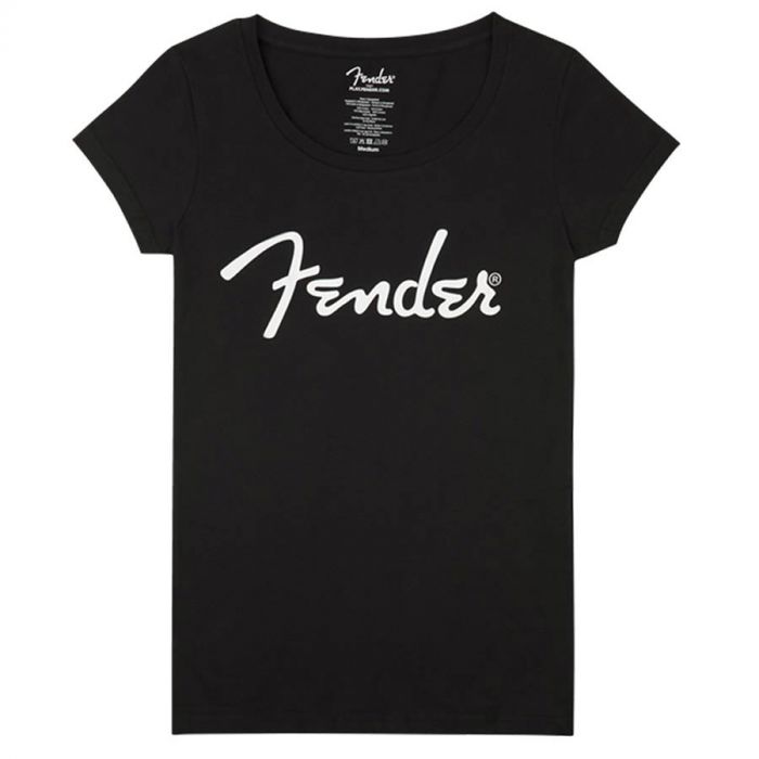 Fender Clothing T-Shirts spaghetti logo women's tee