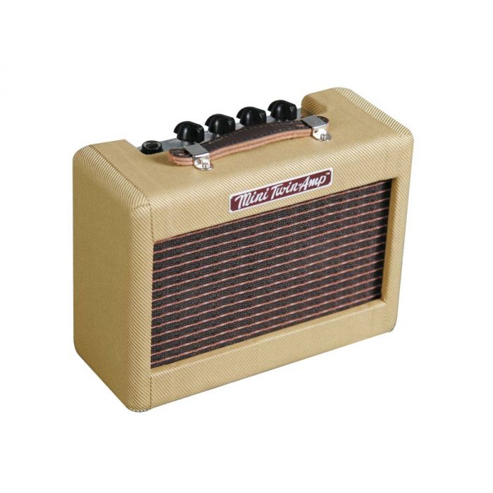 Fender battery amp 'Mini '57 Twin-Ampﾙ' wooden housing 2W 2x2  speakers 