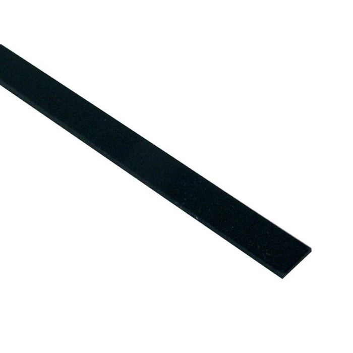 Cab binding, black 1630x5x1,0mm