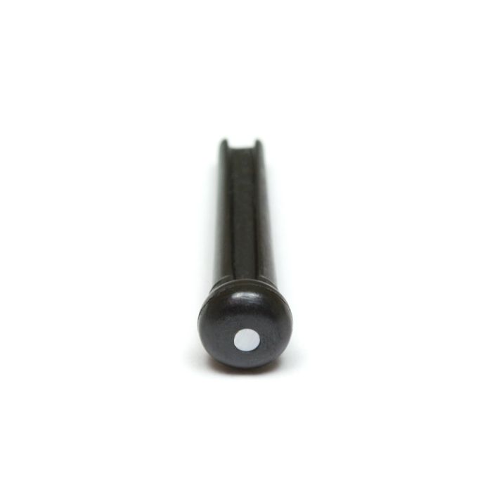 Graph Tech TUSQ PP-2142-00 - Traditional Style Bridge Pins - Black - with Mother of Pearl Inlay