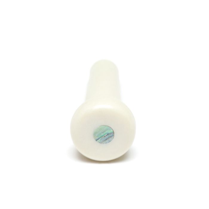 Graph Tech TUSQ PP-7182-00 - End Pin - White - with Paua Shell Inlay