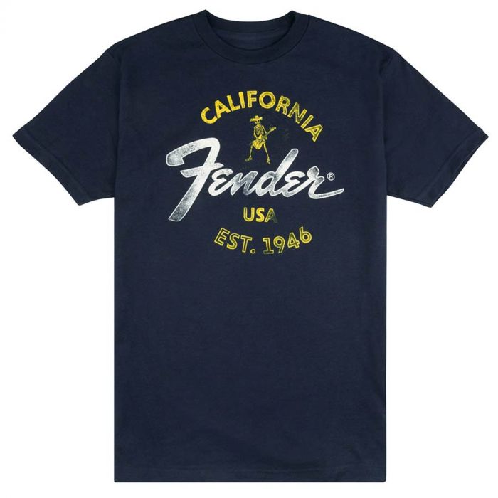 Fender Clothing T-Shirts Baja Blue t-shirt