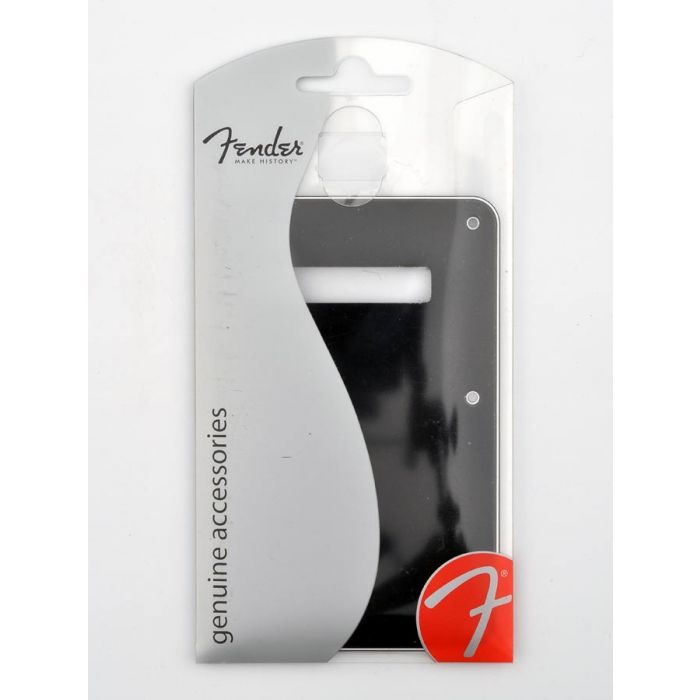 Fender Genuine Replacement Part Stratocaster back plate 3-ply black 