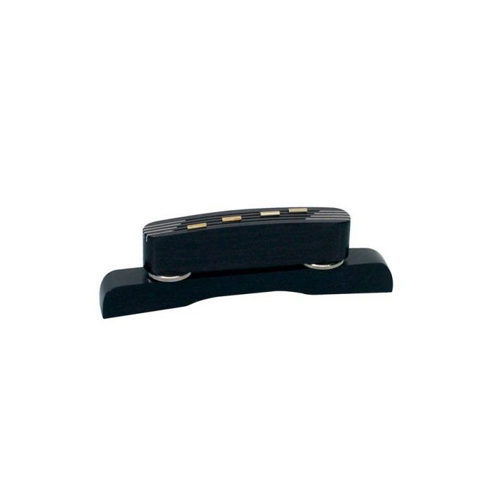 Brug voor Beatle bass, ebben, hoogte verstelbaar, adjustable fret kam