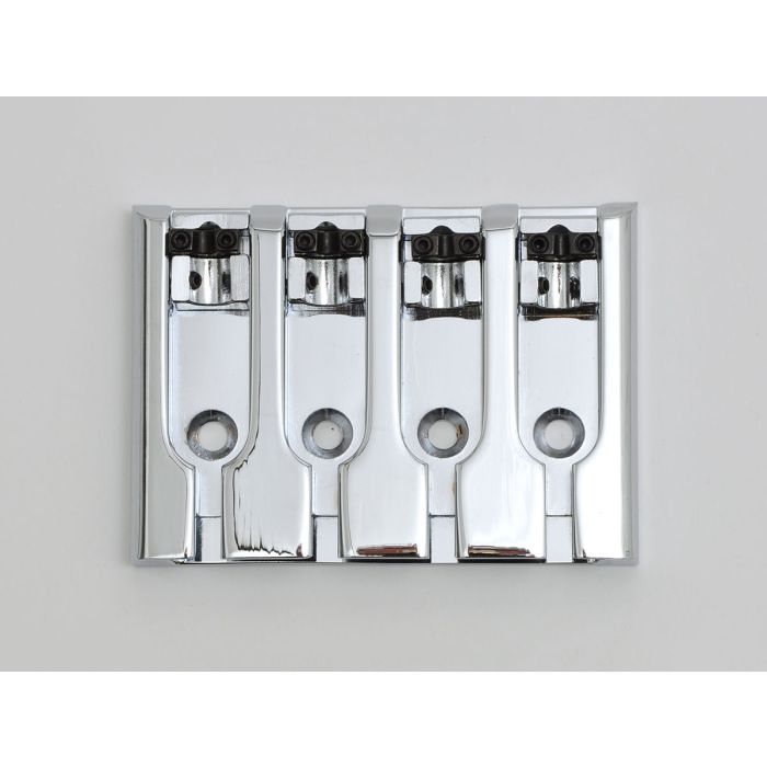 Basbrug 4-snaar massief 3-D brug Chrome