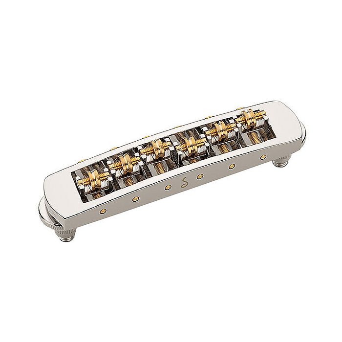 Schaller STM guitar roller bridge Nickel