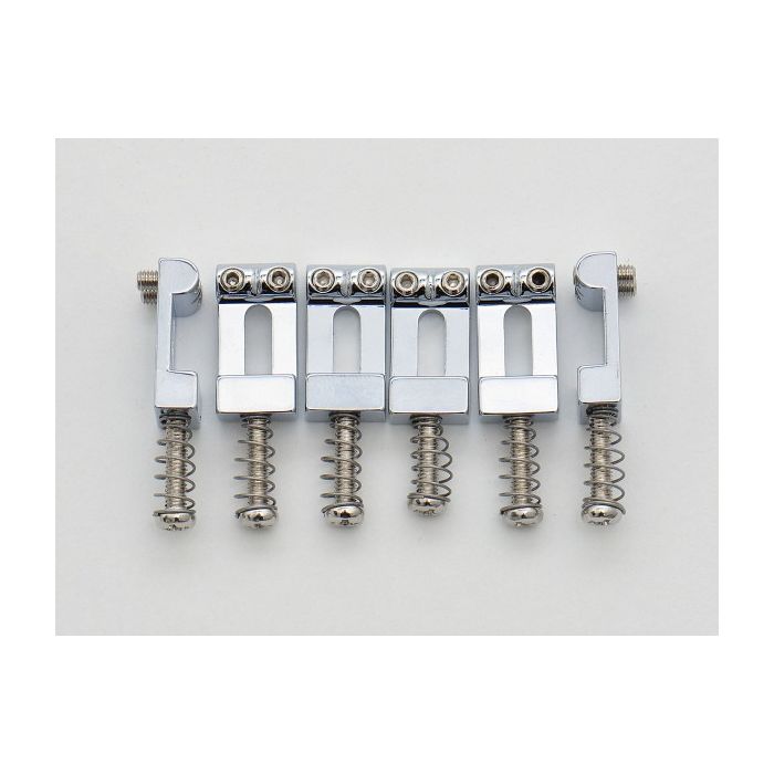 Saddles Strat ,10,5mm, chrome, set