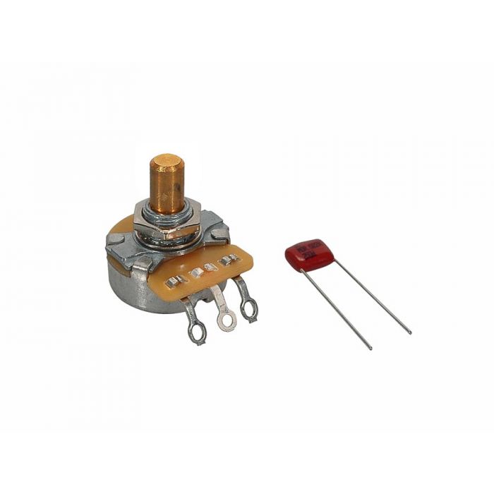 Fender Genuine Replacement Part 250K potentiometer .375 length bushing solid shaft