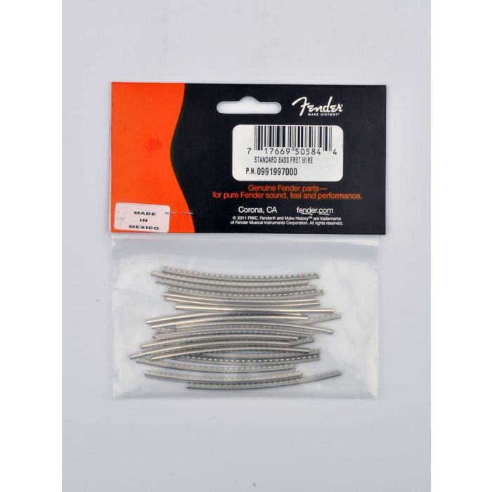 Fender Genuine Replacement Part fret wire Jazzbass/Precision Bass/other basses standard size 24 pcs 