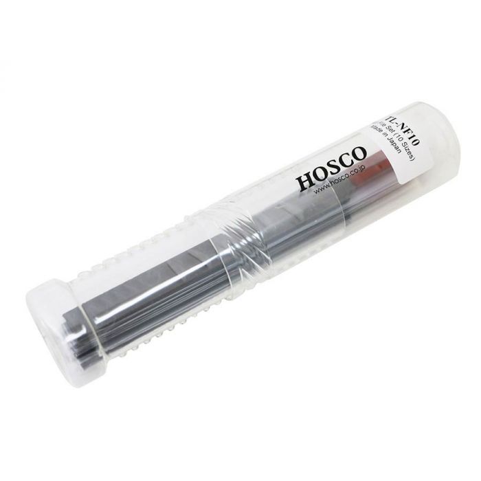 Hosco set of 10 thin nut files